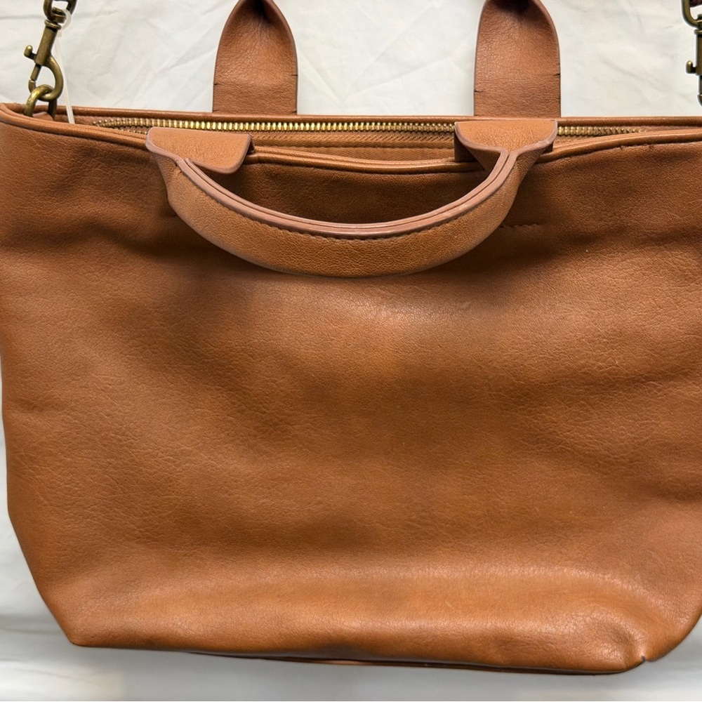 Universal Thread Tan Leather Handbag - image 2